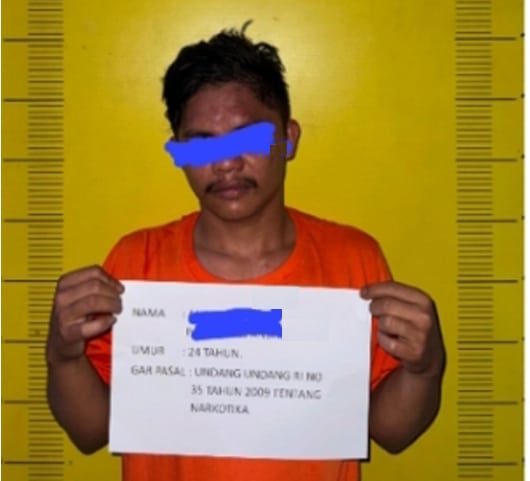 Pelaku pengedar sabu di labusel